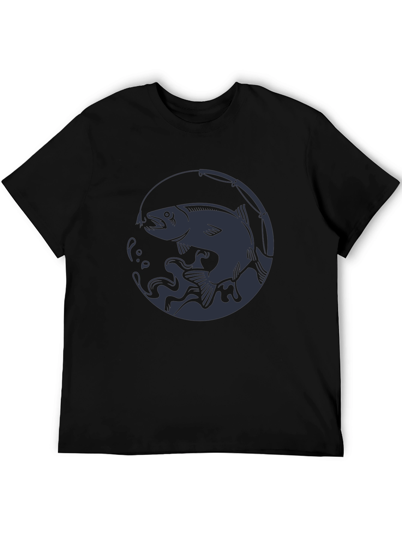 Fishing Graphic Tee - Stylish Angler Shirt
