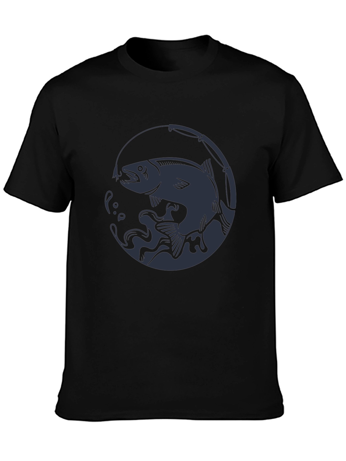 Fishing Graphic Tee - Stylish Angler Shirt