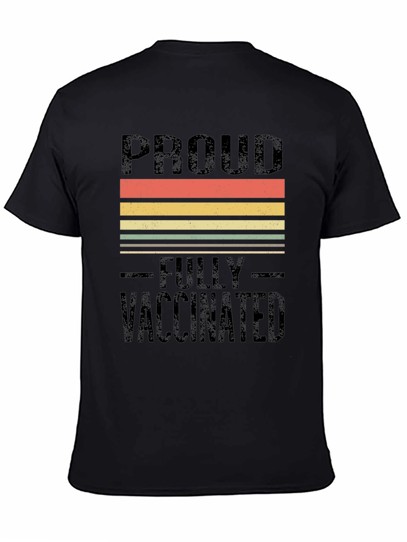 Proud Fully Vaccinated Retro T-Shirt