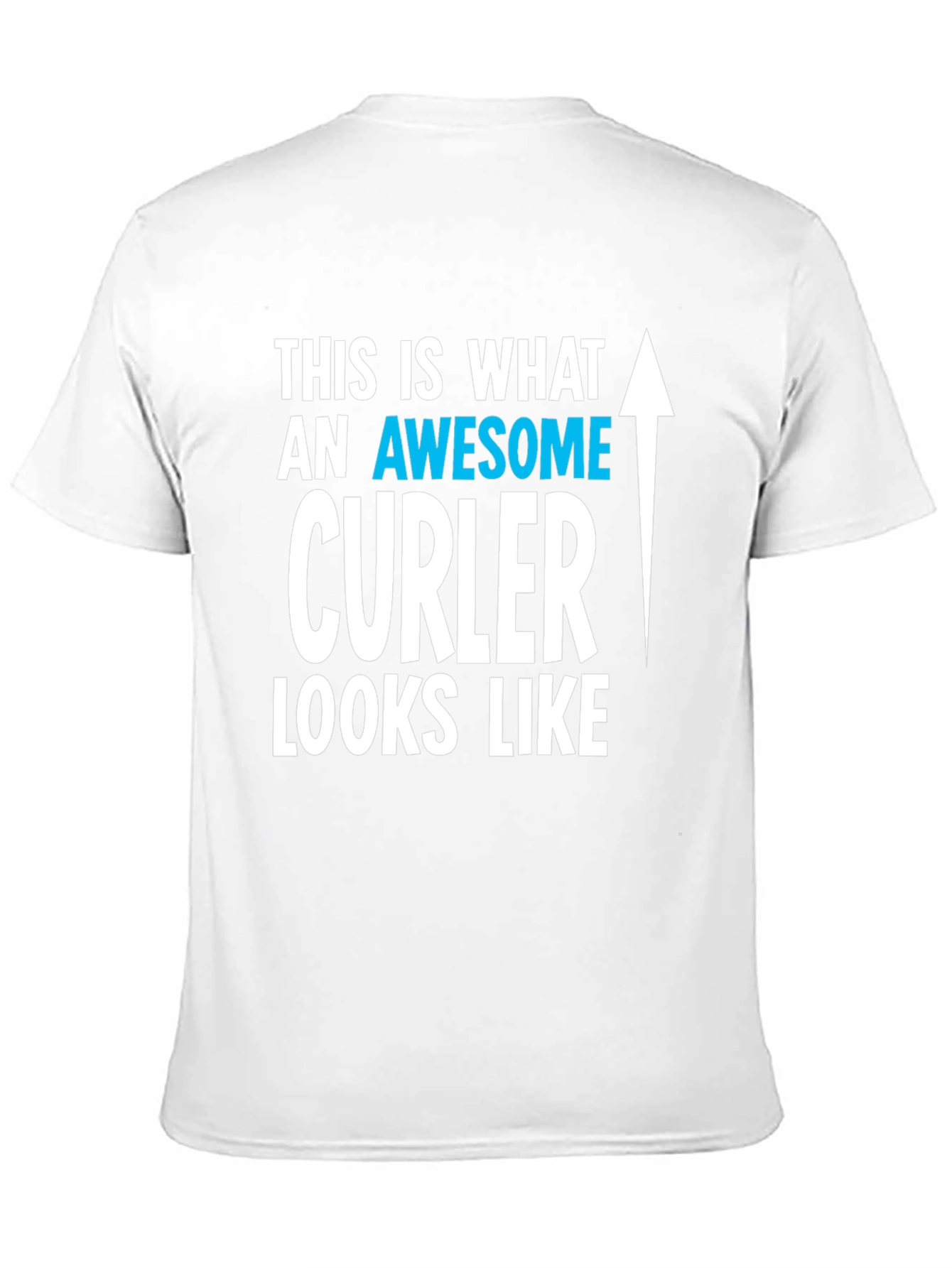 Awesome Curler T-Shirt | Curling Fan Tee