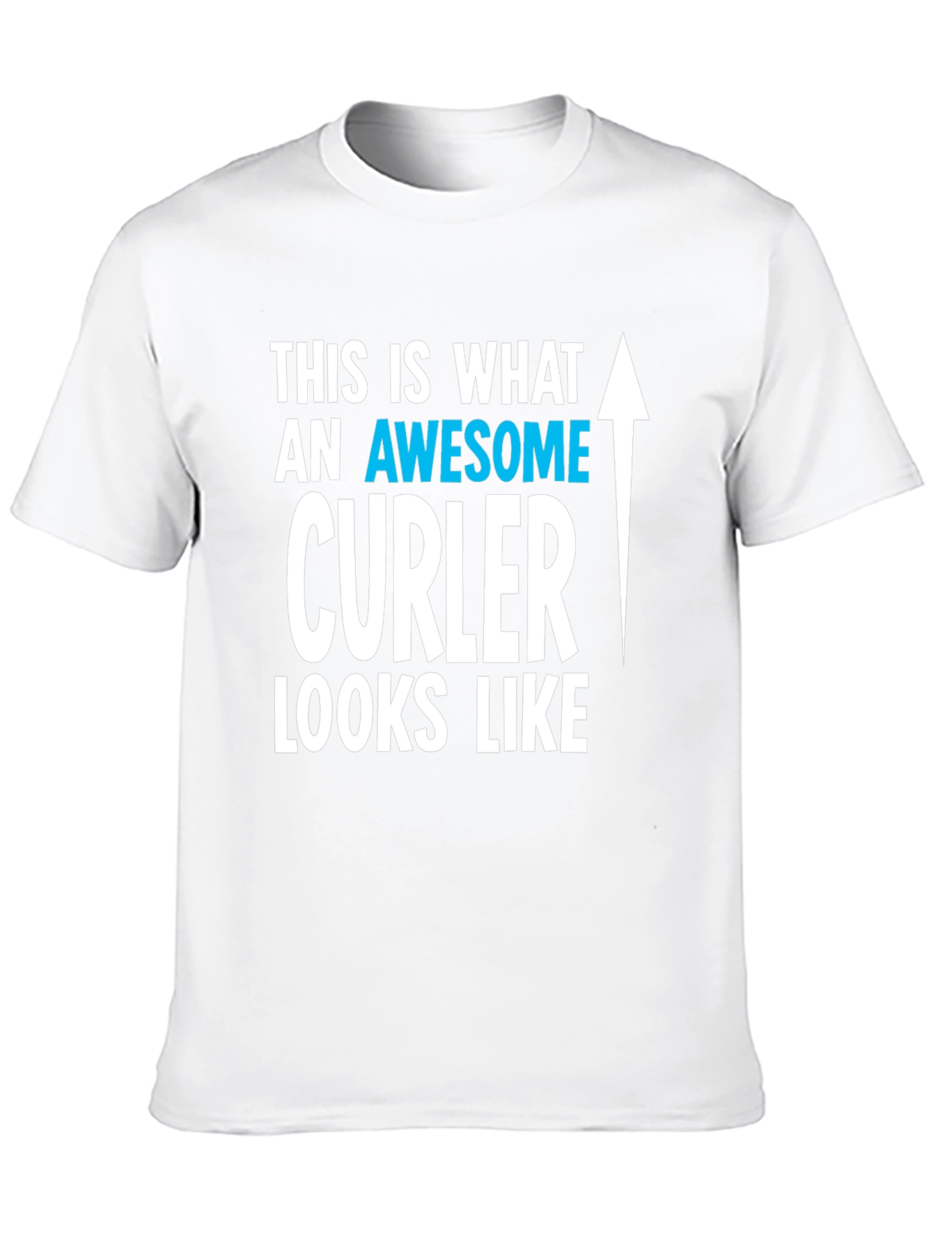 Awesome Curler T-Shirt | Curling Fan Tee