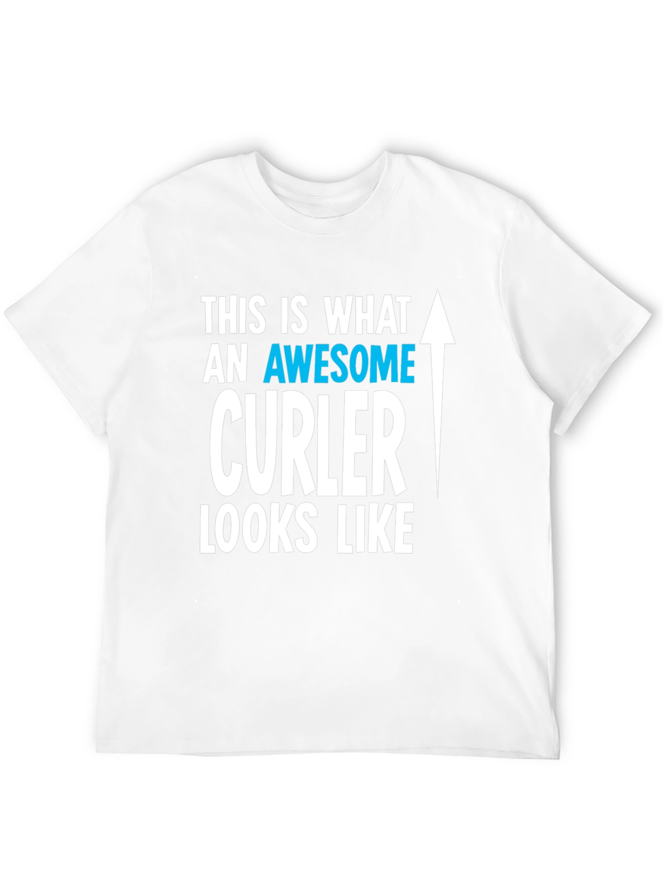Awesome Curler T-Shirt | Curling Fan Tee