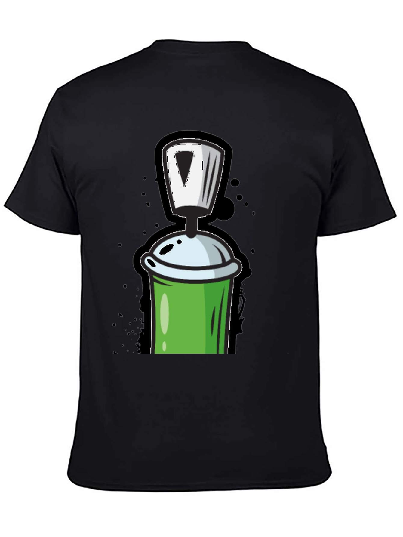 Spray Can Graphic T-Shirt