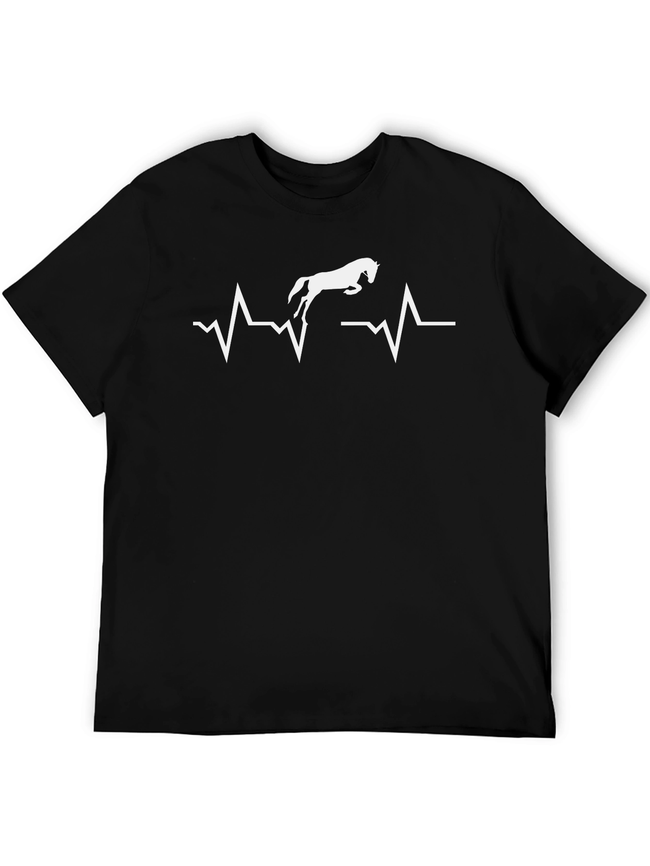 Horse Heartbeat Tee - Equestrian Love