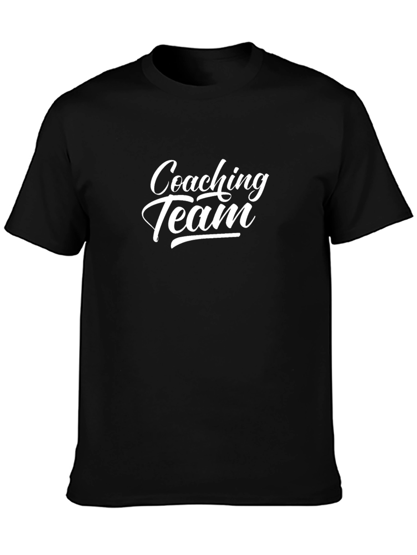 Coaching Team Black T-Shirt