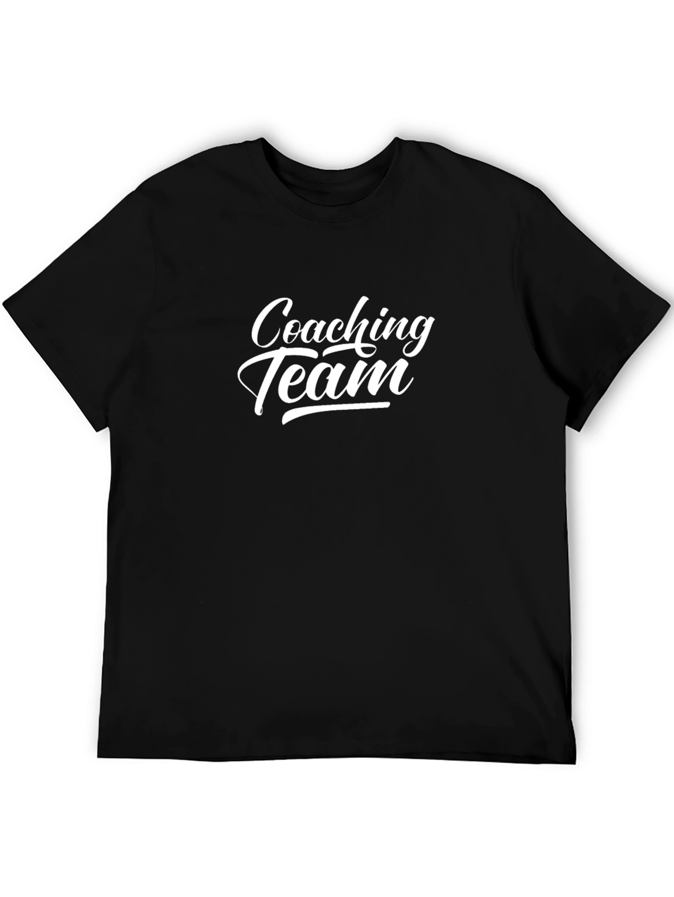 Coaching Team Black T-Shirt