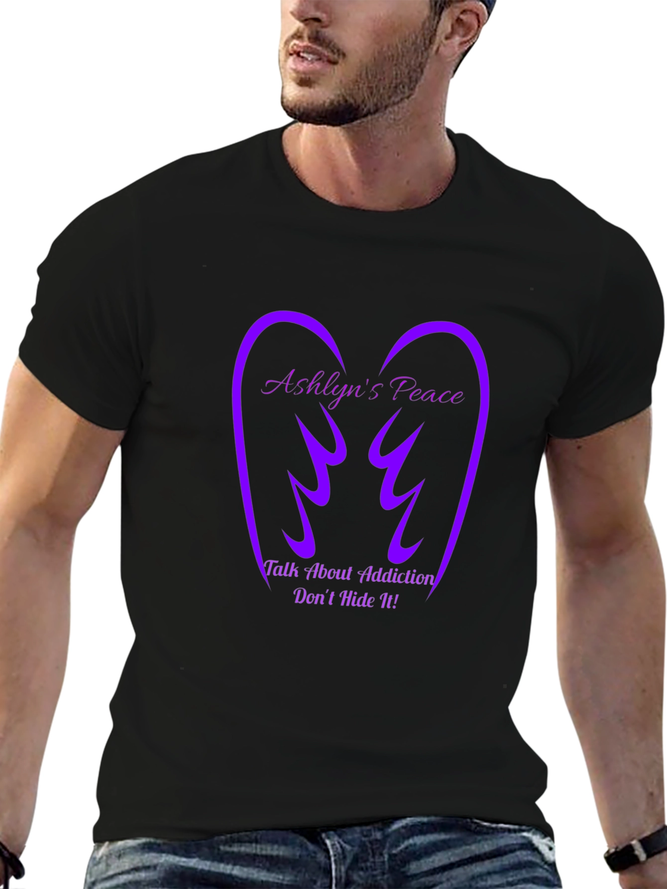 Ashlyns Peace Addiction Awareness T-Shirt