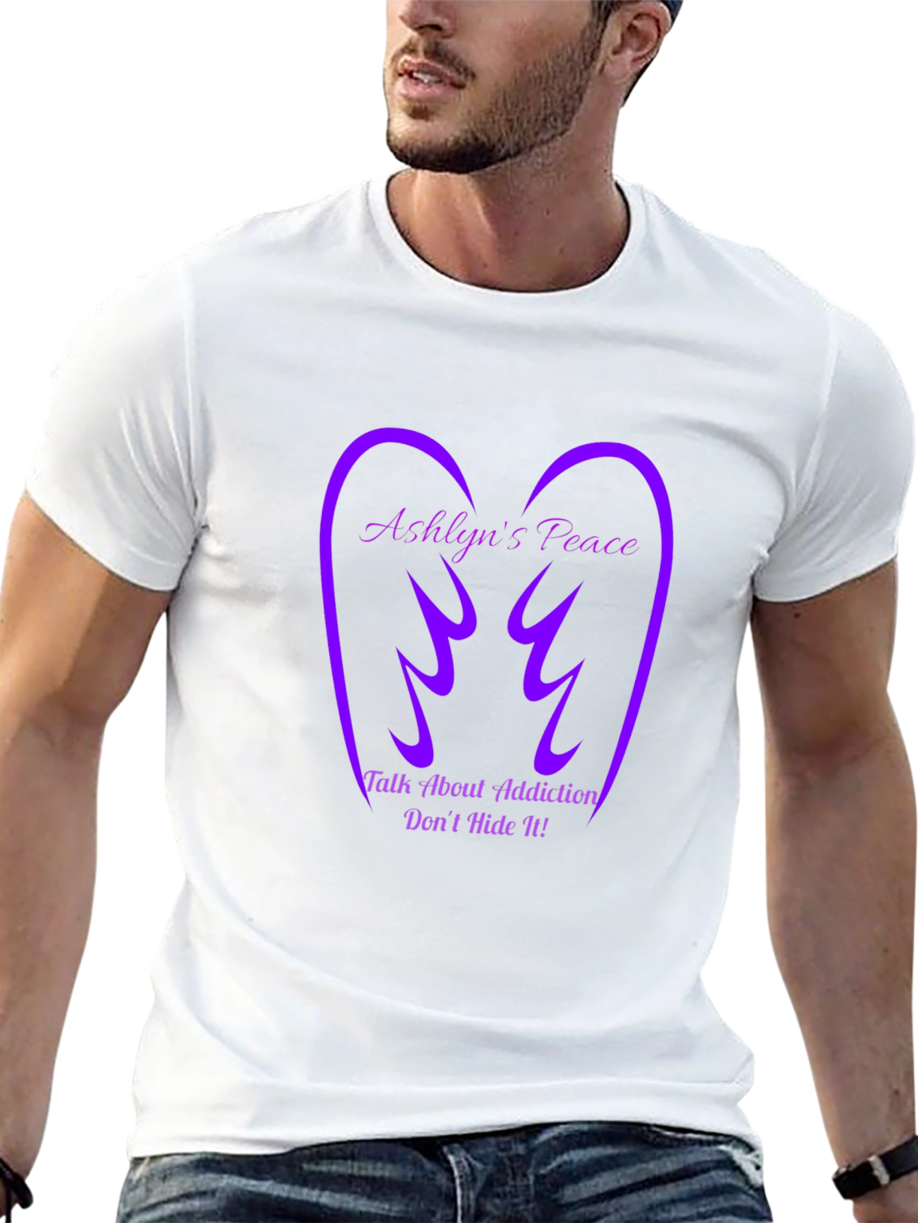 Ashlyns Peace Addiction Awareness T-Shirt
