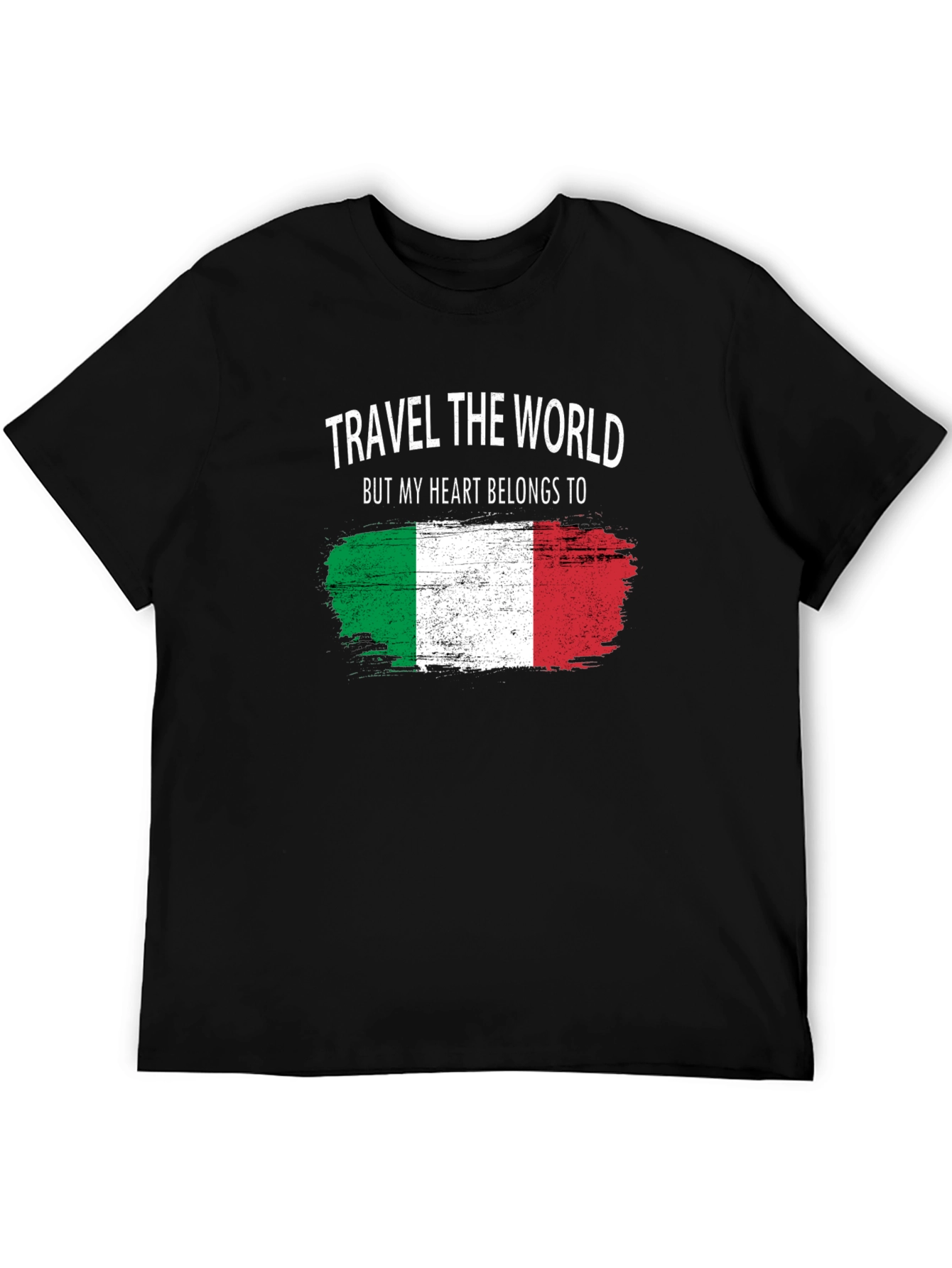 Travel the World Italy Flag T-Shirt