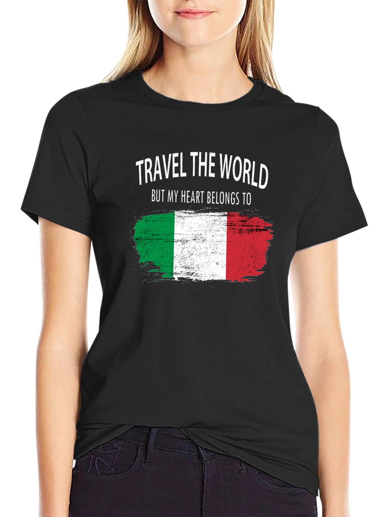 Travel the World Italy Flag T-Shirt