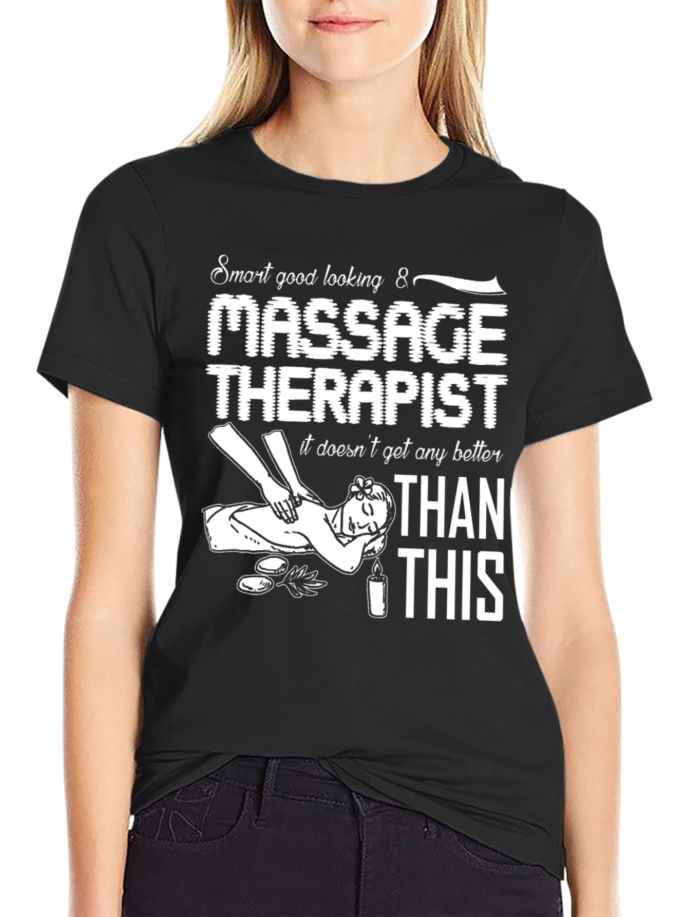 Massage Therapist Funny Graphic T-Shirt
