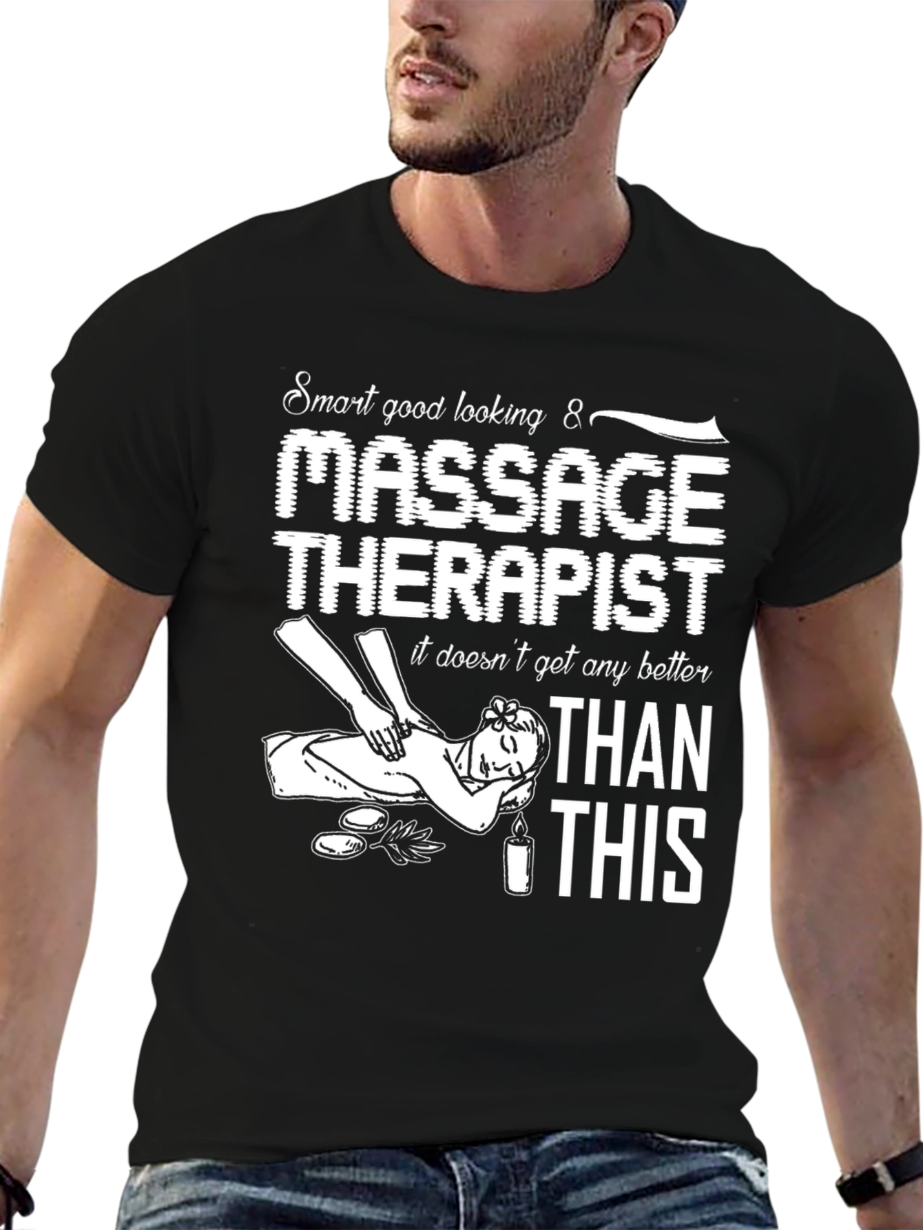 Massage Therapist Funny Graphic T-Shirt