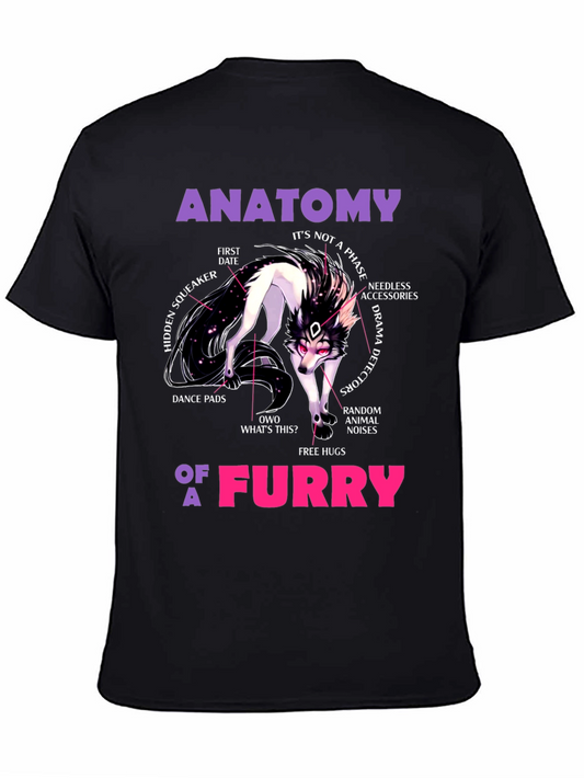 Anatomy of a Furry T-Shirt - Unique Graphic Tee