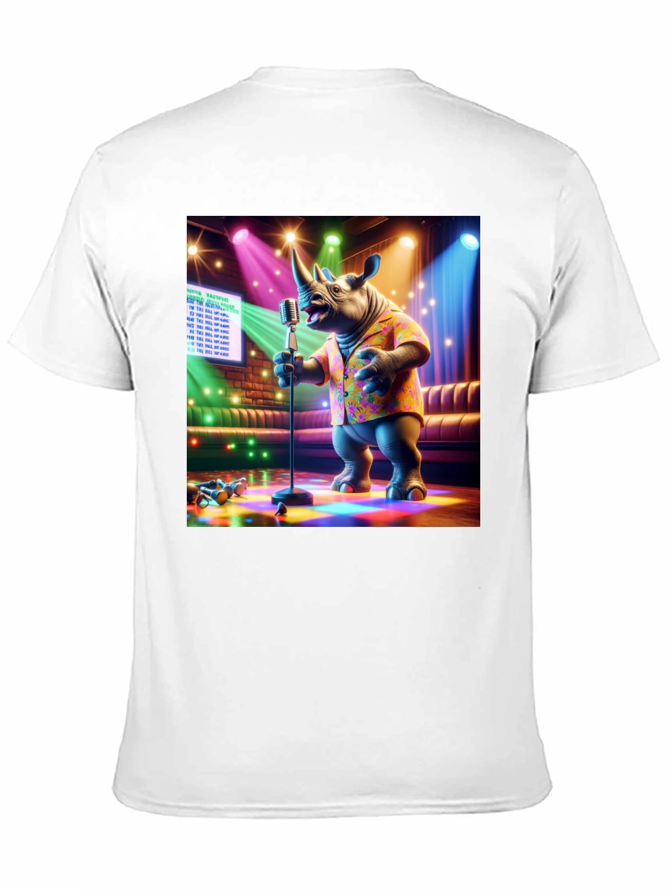 Singing Rhino Graphic Tee