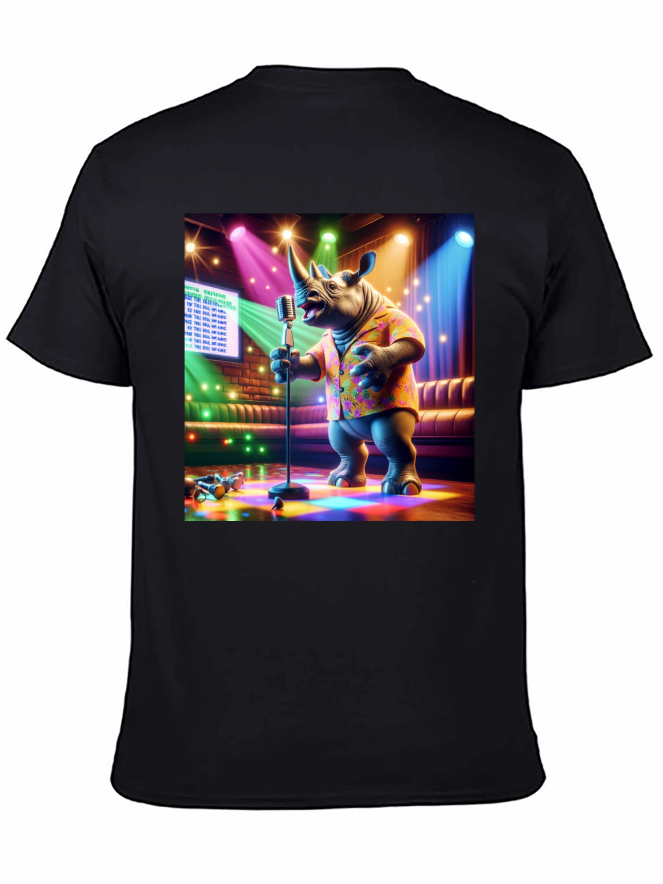 Singing Rhino Graphic Tee