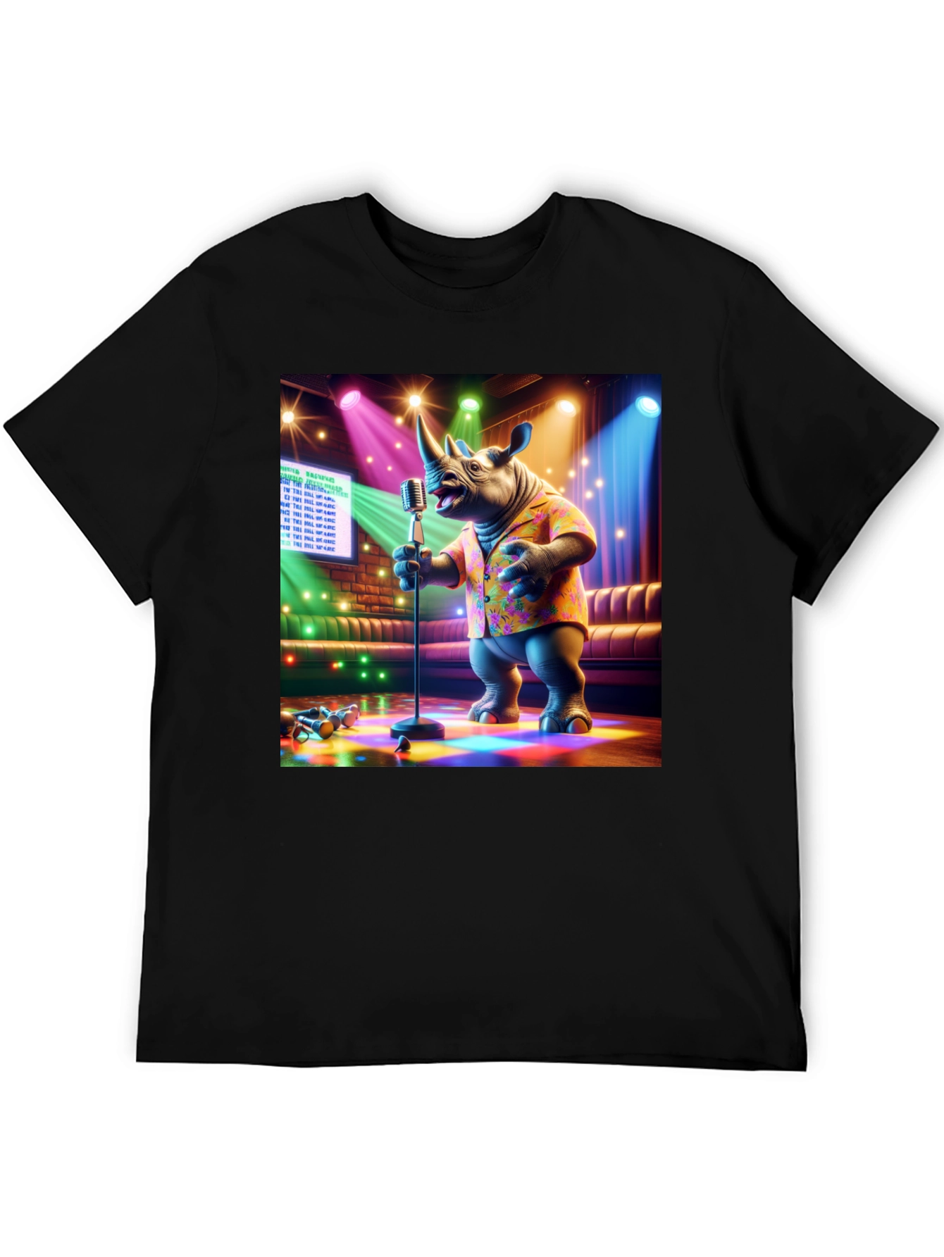Singing Rhino Graphic Tee