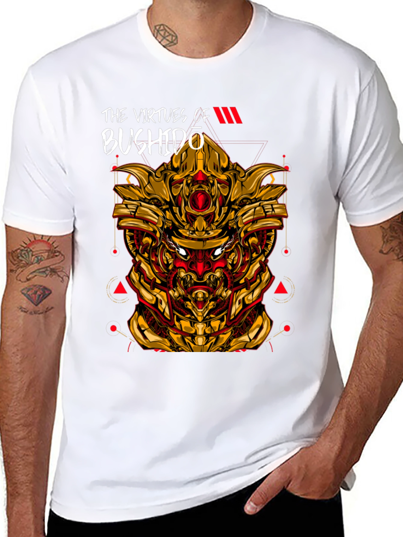 Bushido Virtues Graphic T-Shirt
