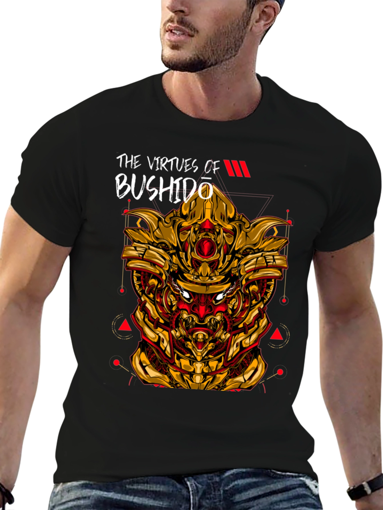 Bushido Virtues Graphic T-Shirt
