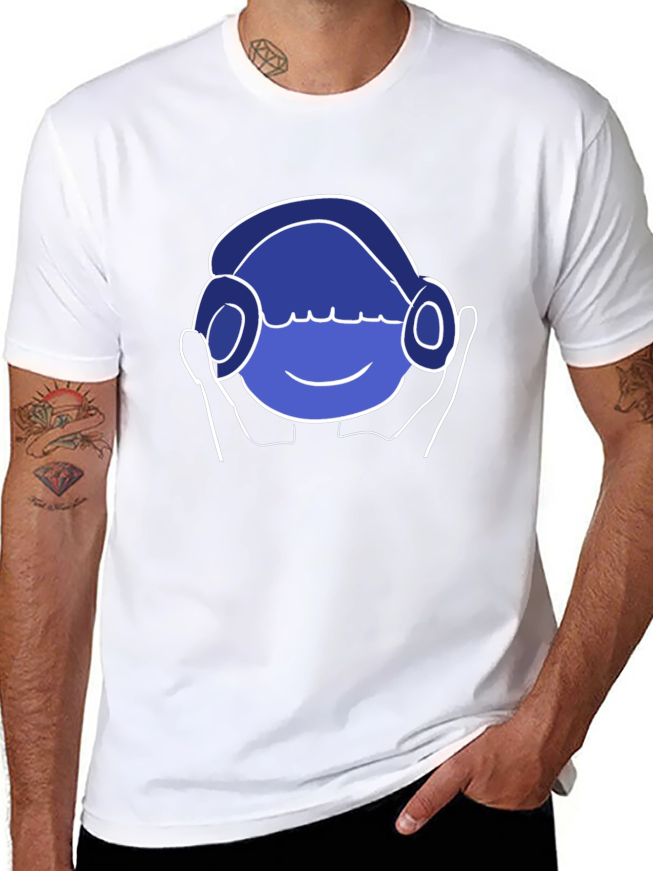 Cool Graphic Tee - Music Lover Shirt