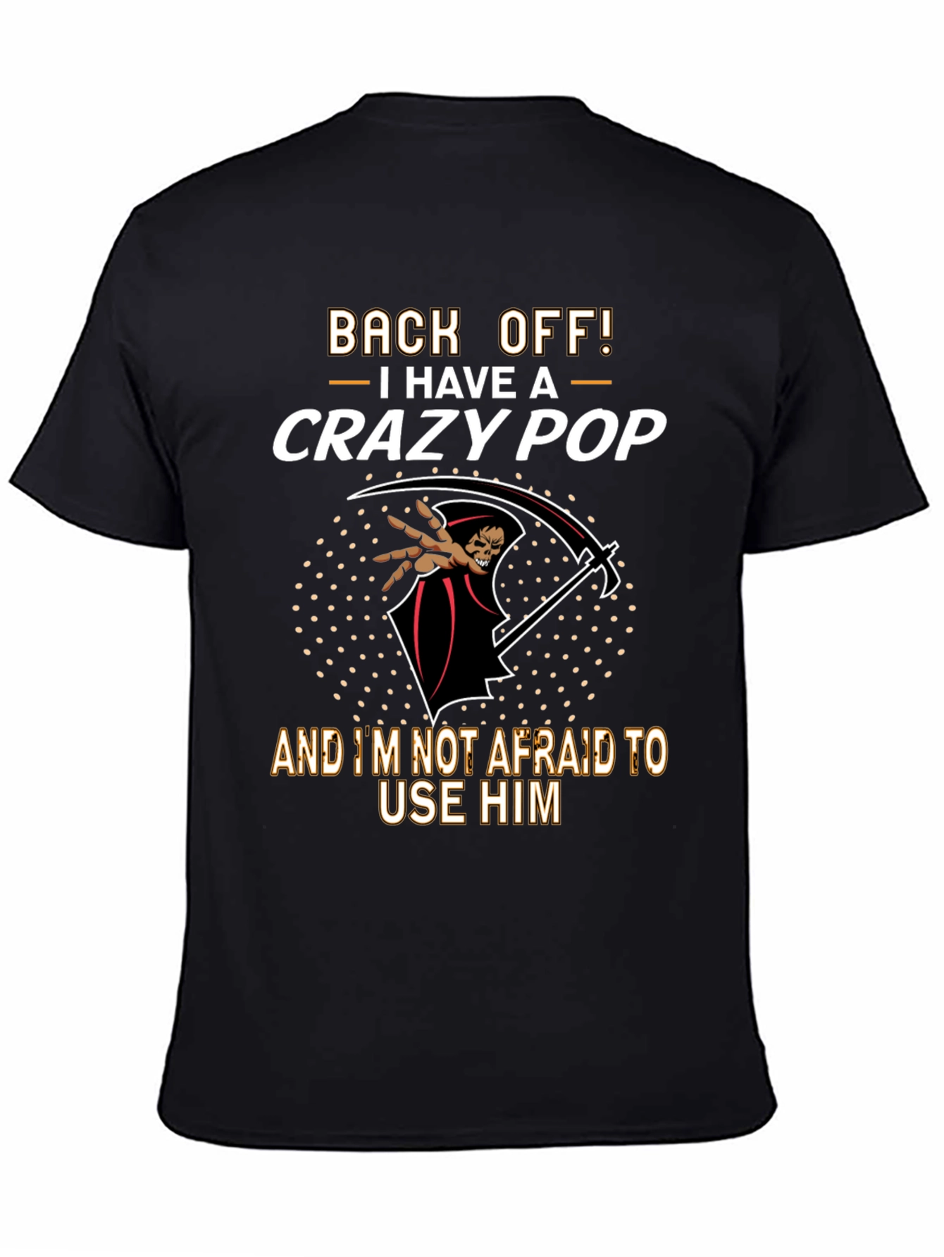 Crazy Pop Graphic Tee - Back Off!