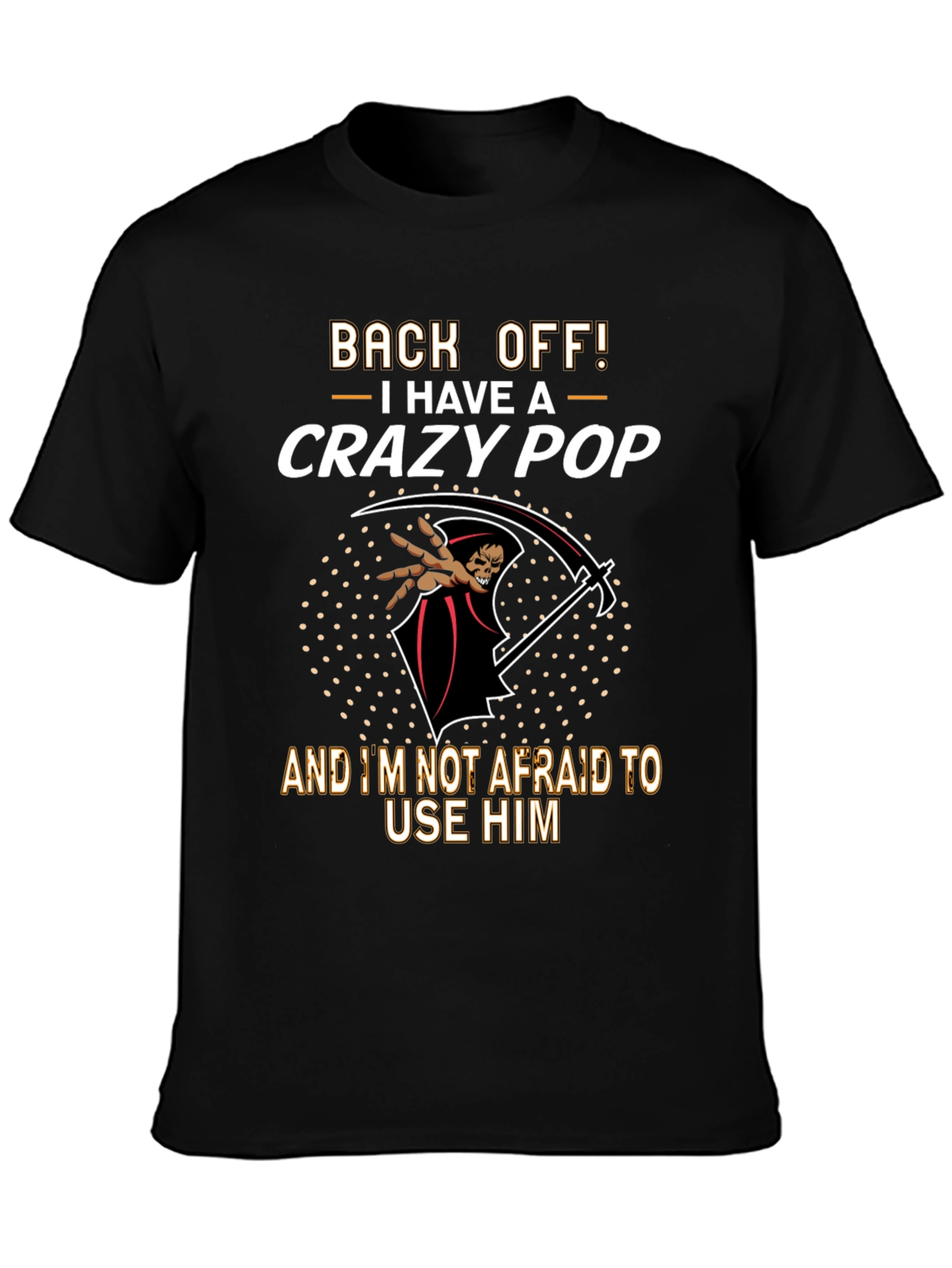 Crazy Pop Graphic Tee - Back Off!