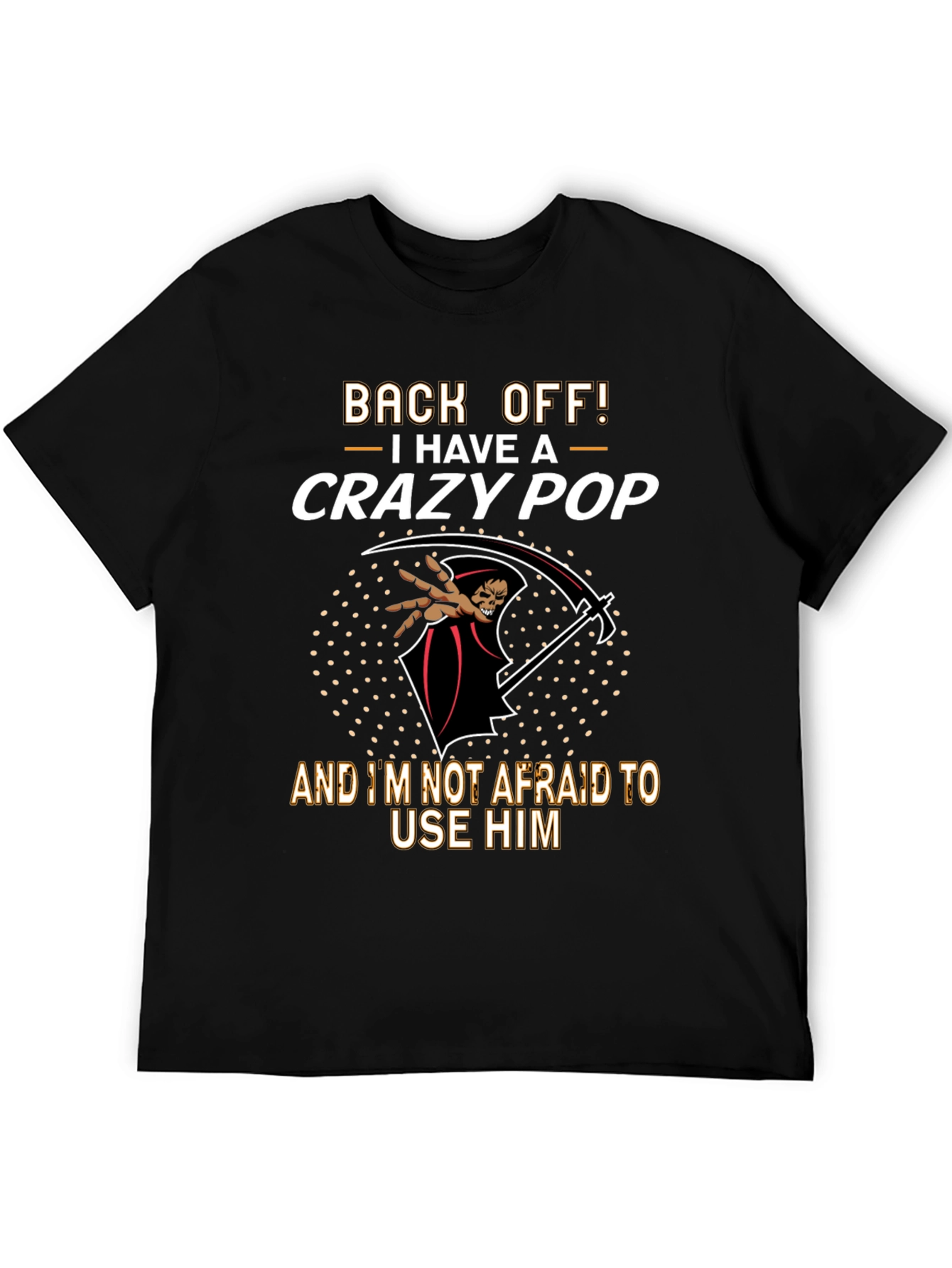 Crazy Pop Graphic Tee - Back Off!