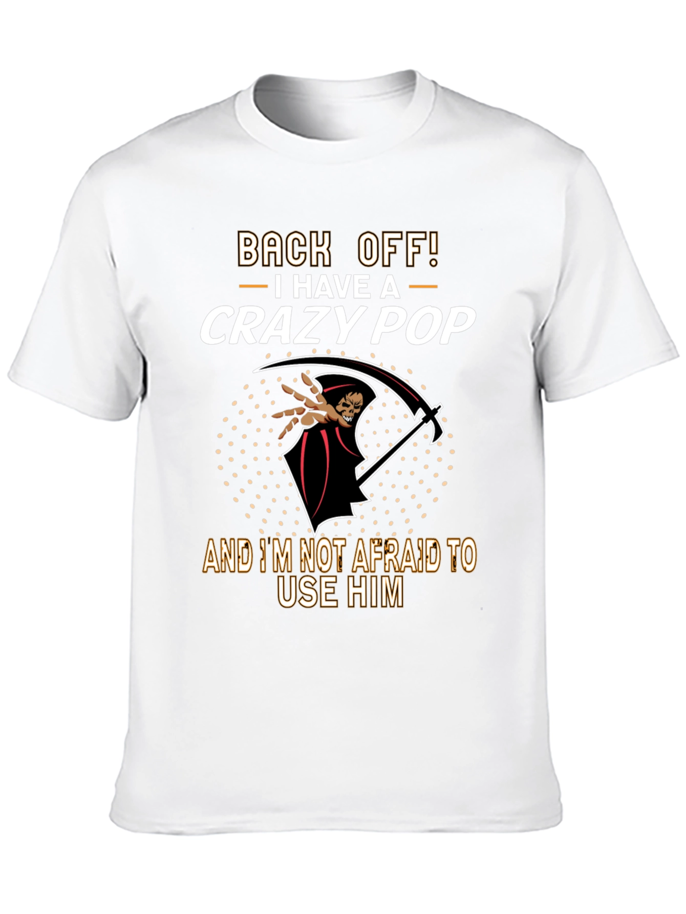 Crazy Pop Graphic Tee - Back Off!