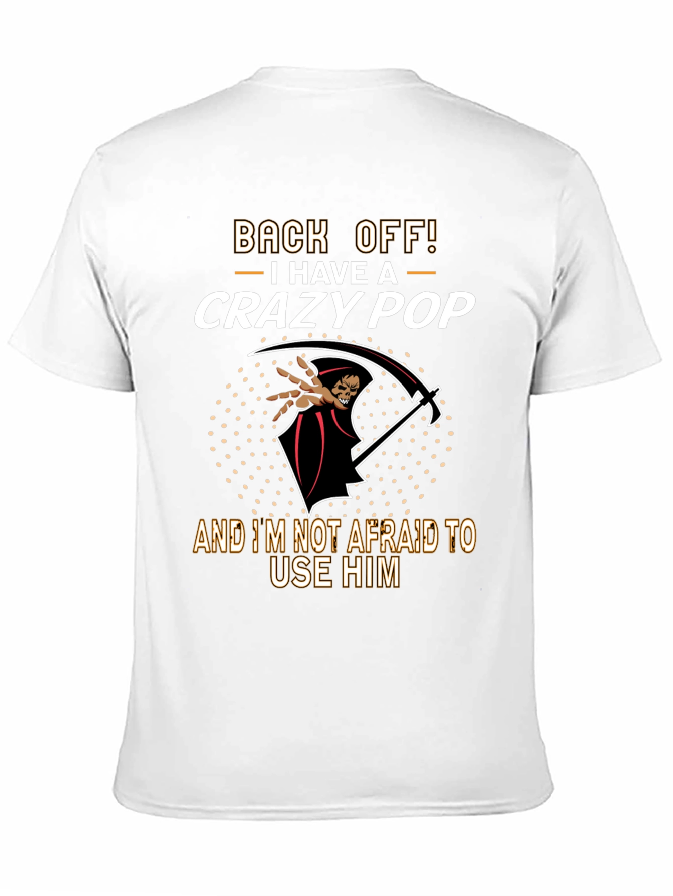 Crazy Pop Graphic Tee - Back Off!
