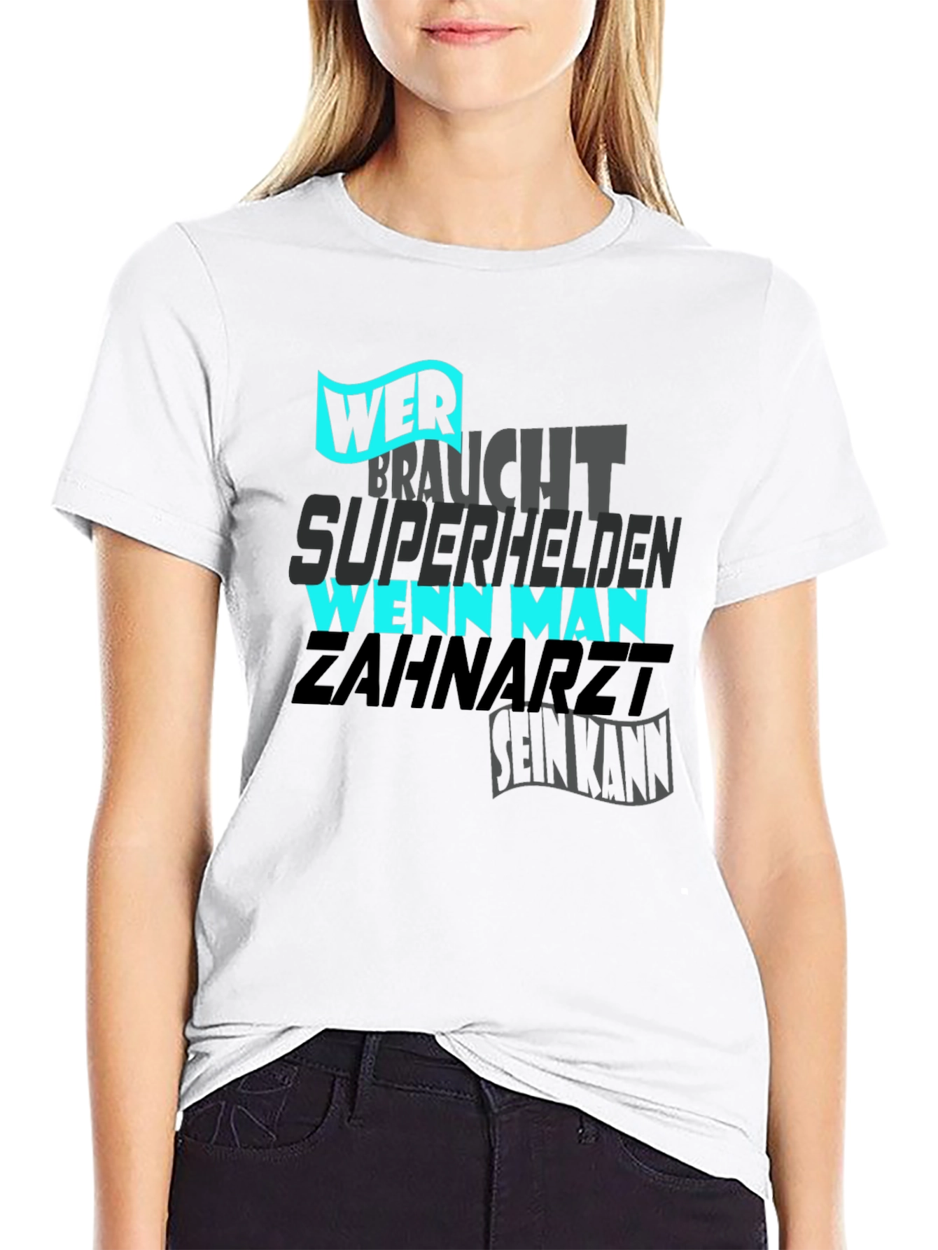 Wer Braucht Superhelden? T-Shirt