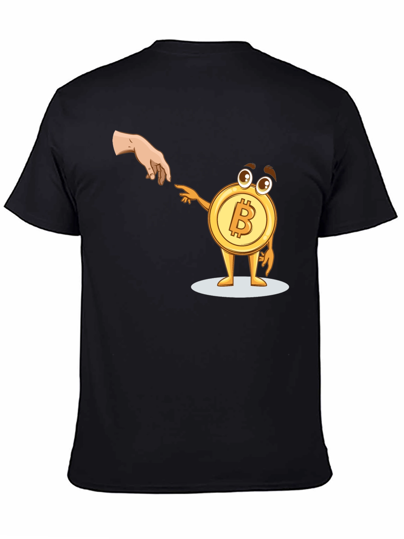Bitcoin Creation T-Shirt Funny Crypto Tee