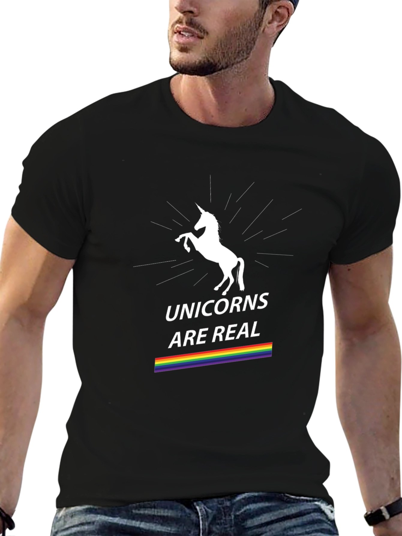Unicorns Are Real Graphic Tee