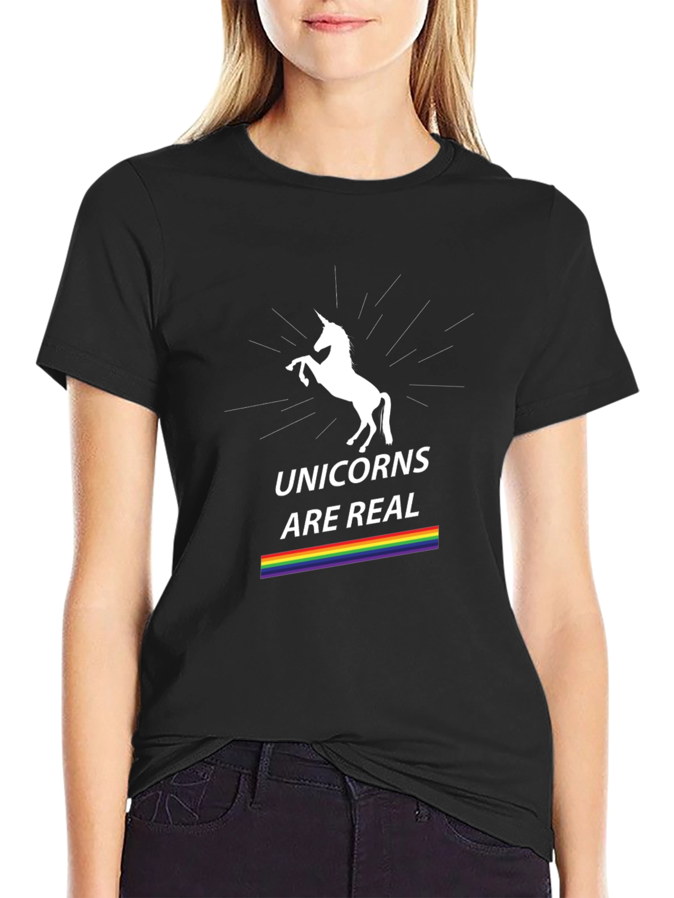 Unicorns Are Real Graphic Tee