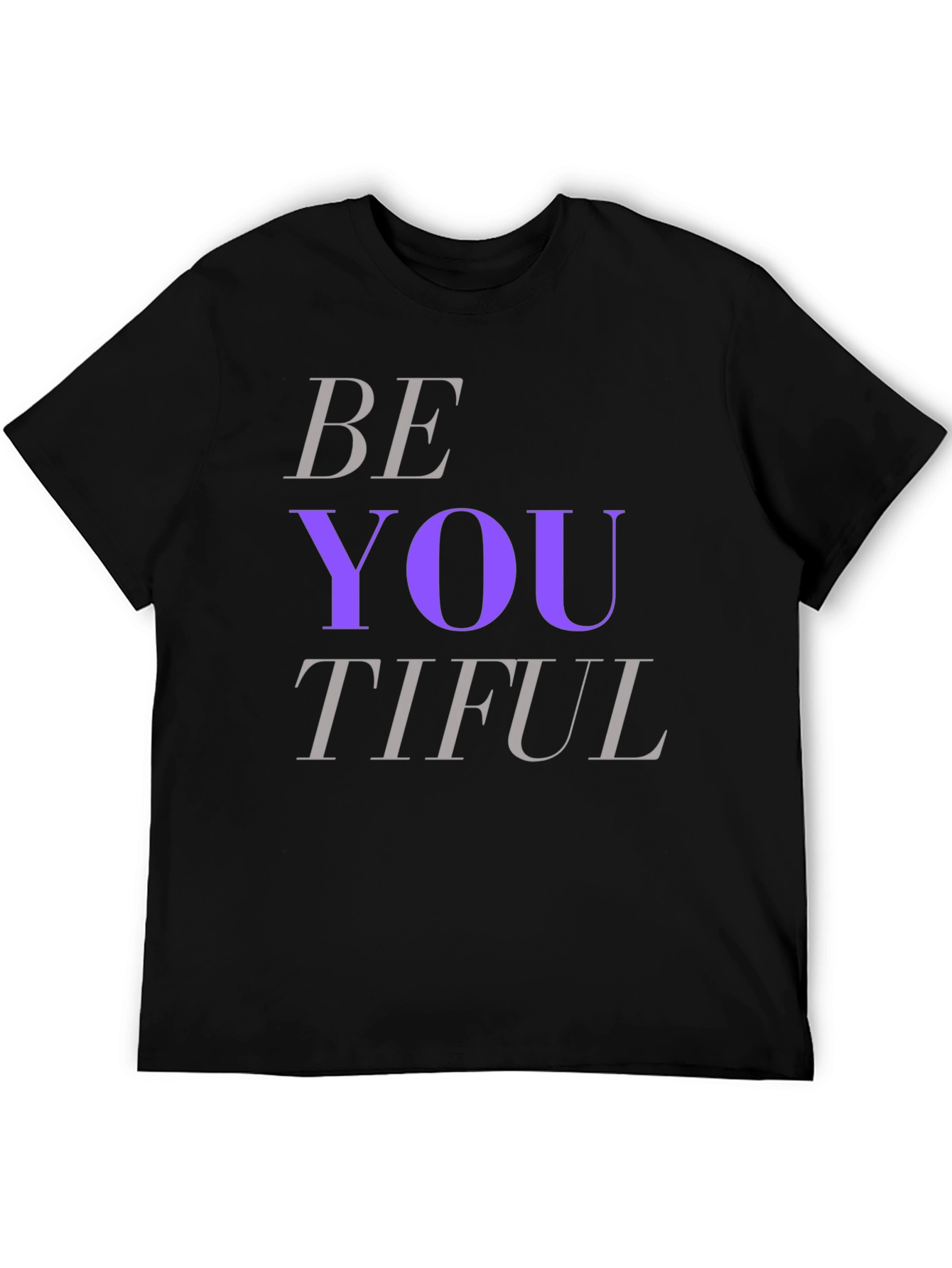 Be You Tiful Black T-Shirt