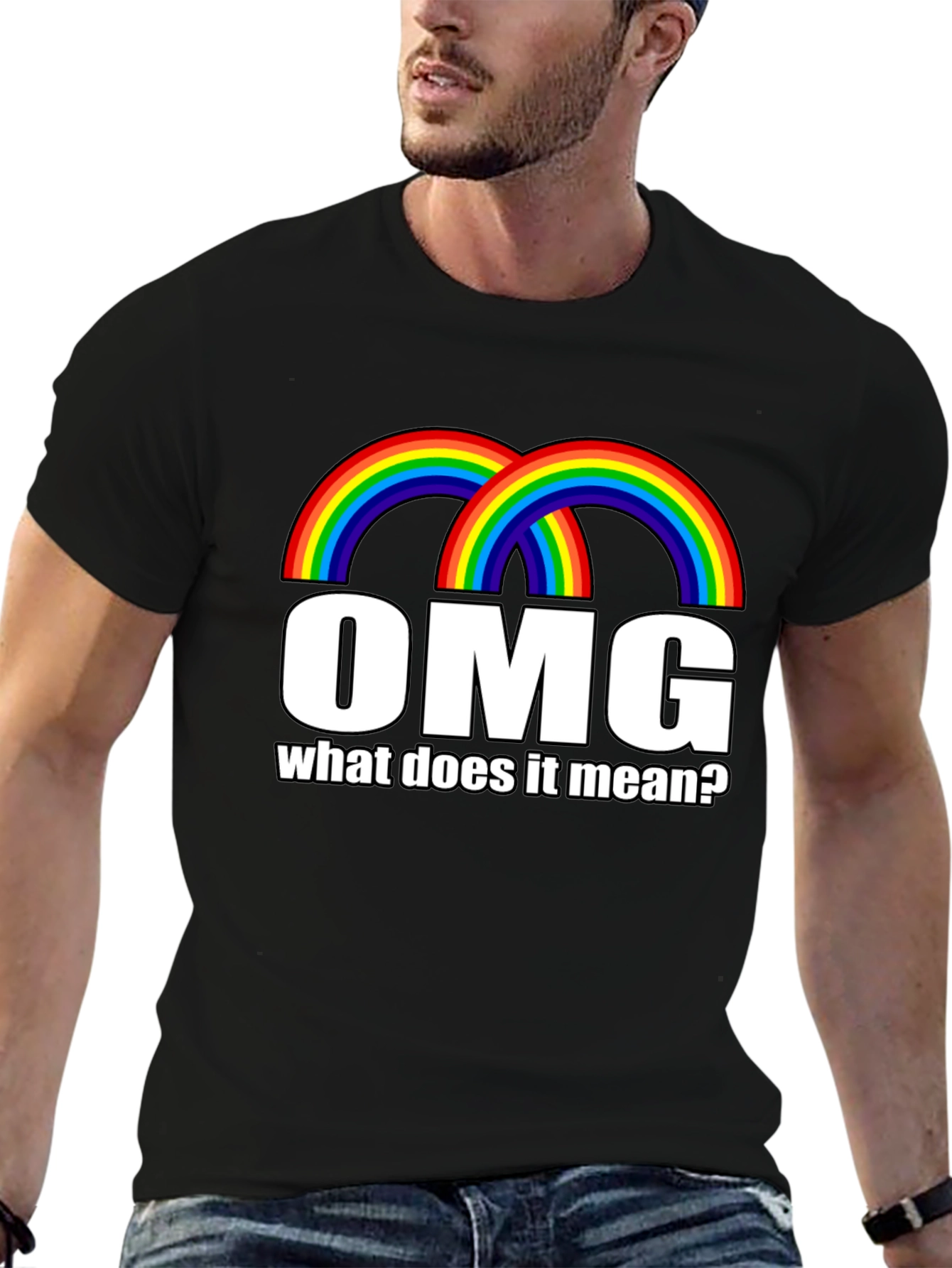 Rainbow OMG T-Shirt - What Does It Mean?