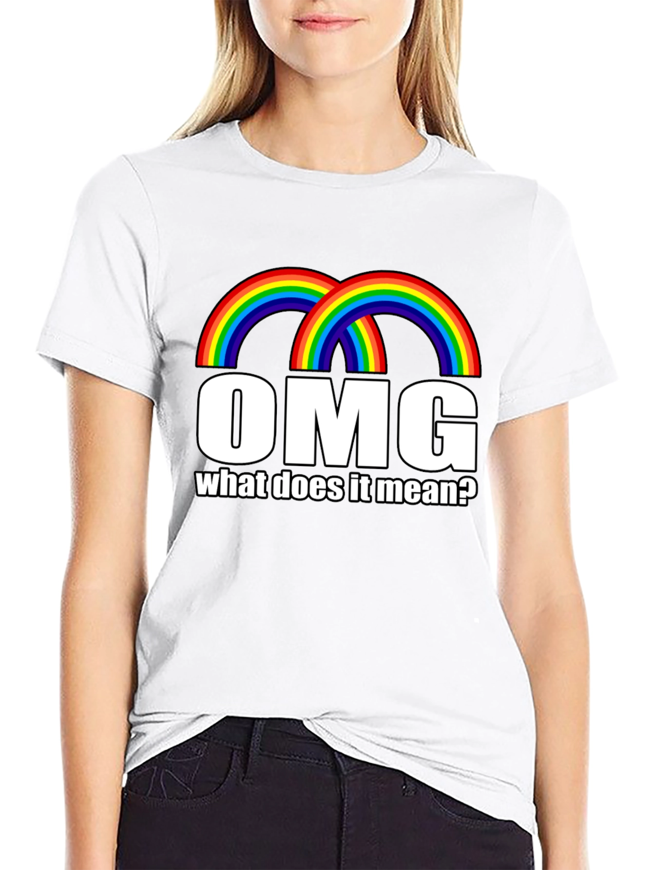 Rainbow OMG T-Shirt - What Does It Mean?