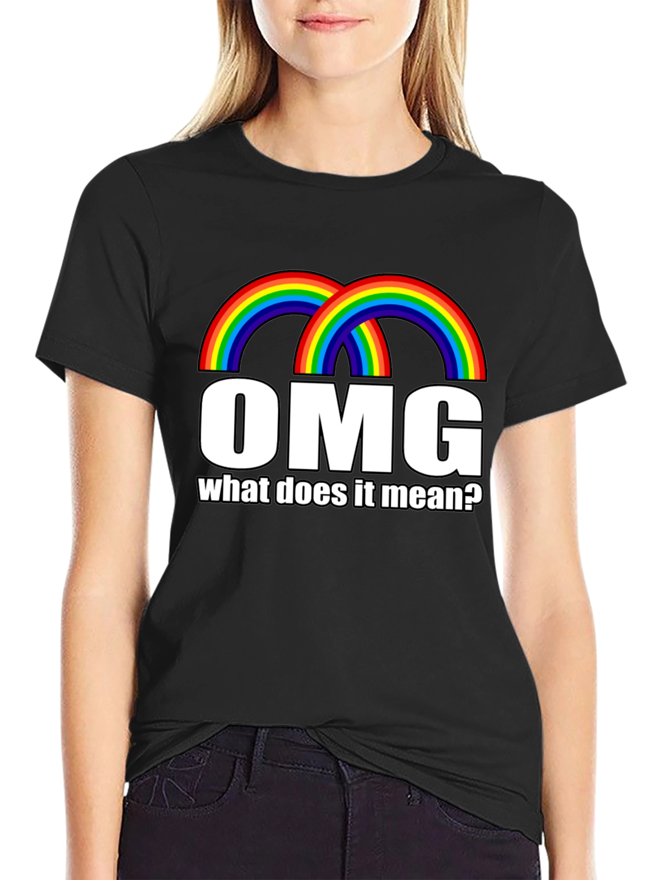Rainbow OMG T-Shirt - What Does It Mean?