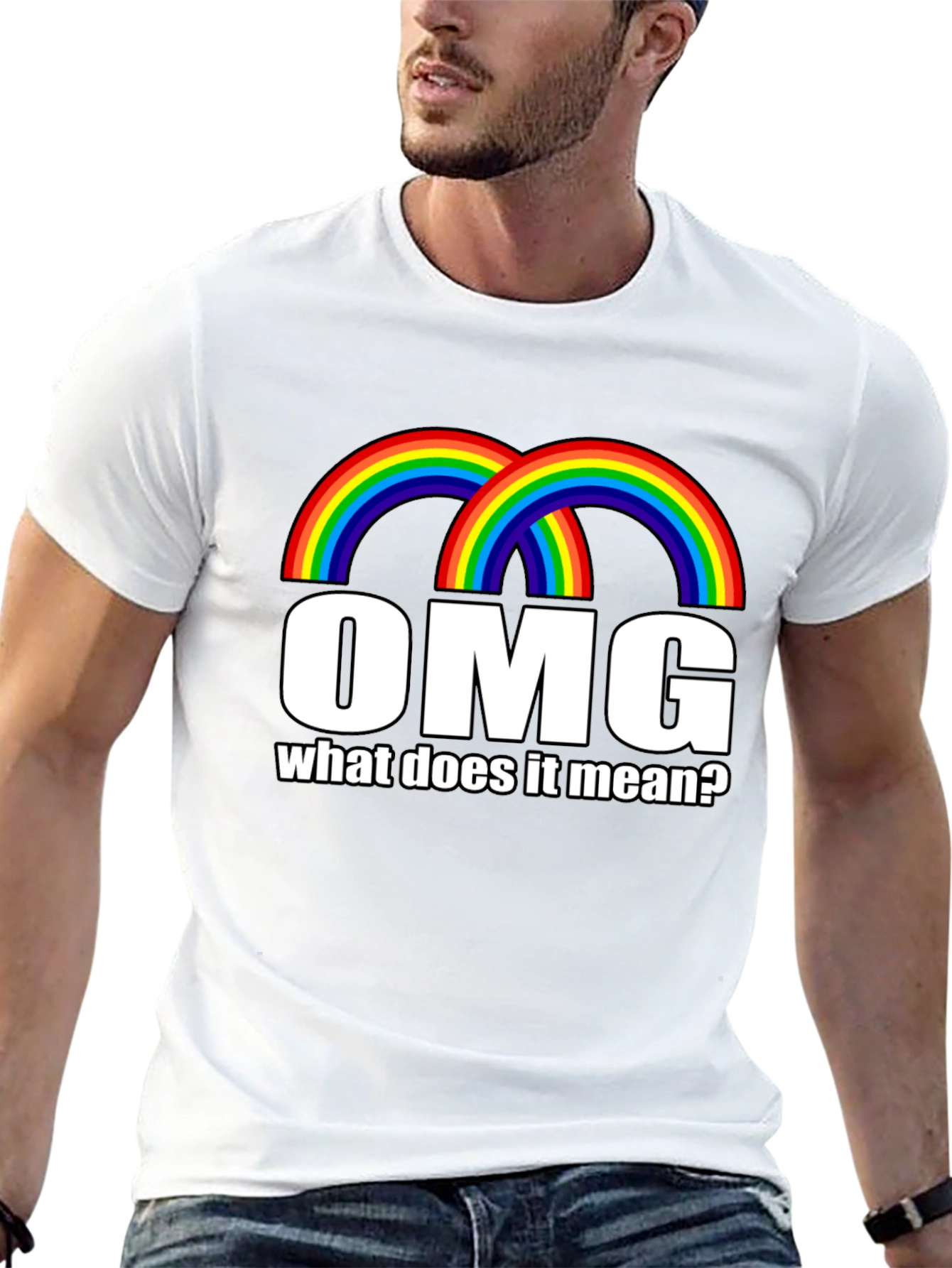 Rainbow OMG T-Shirt - What Does It Mean?