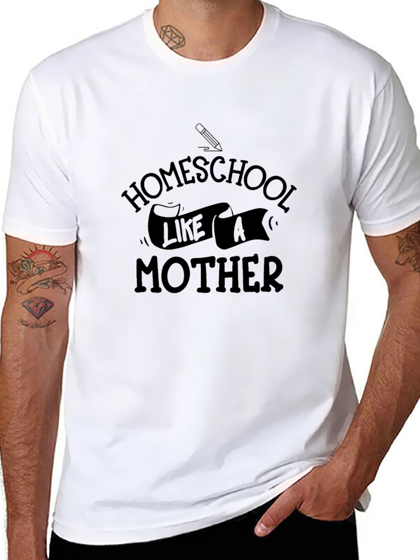 Homeschool Like a Mother Graphic Tee