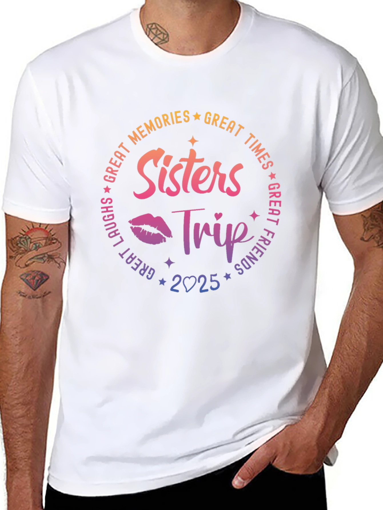 Sisters Trip 2025 T-Shirt: Memories & Friends