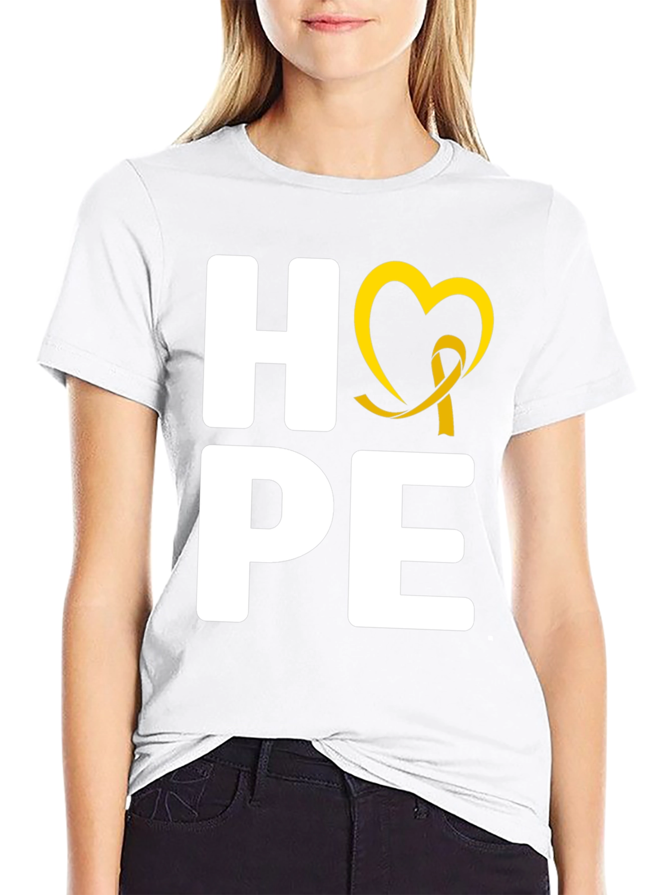 HOPE Awareness T-Shirt - Childhood Cancer Support