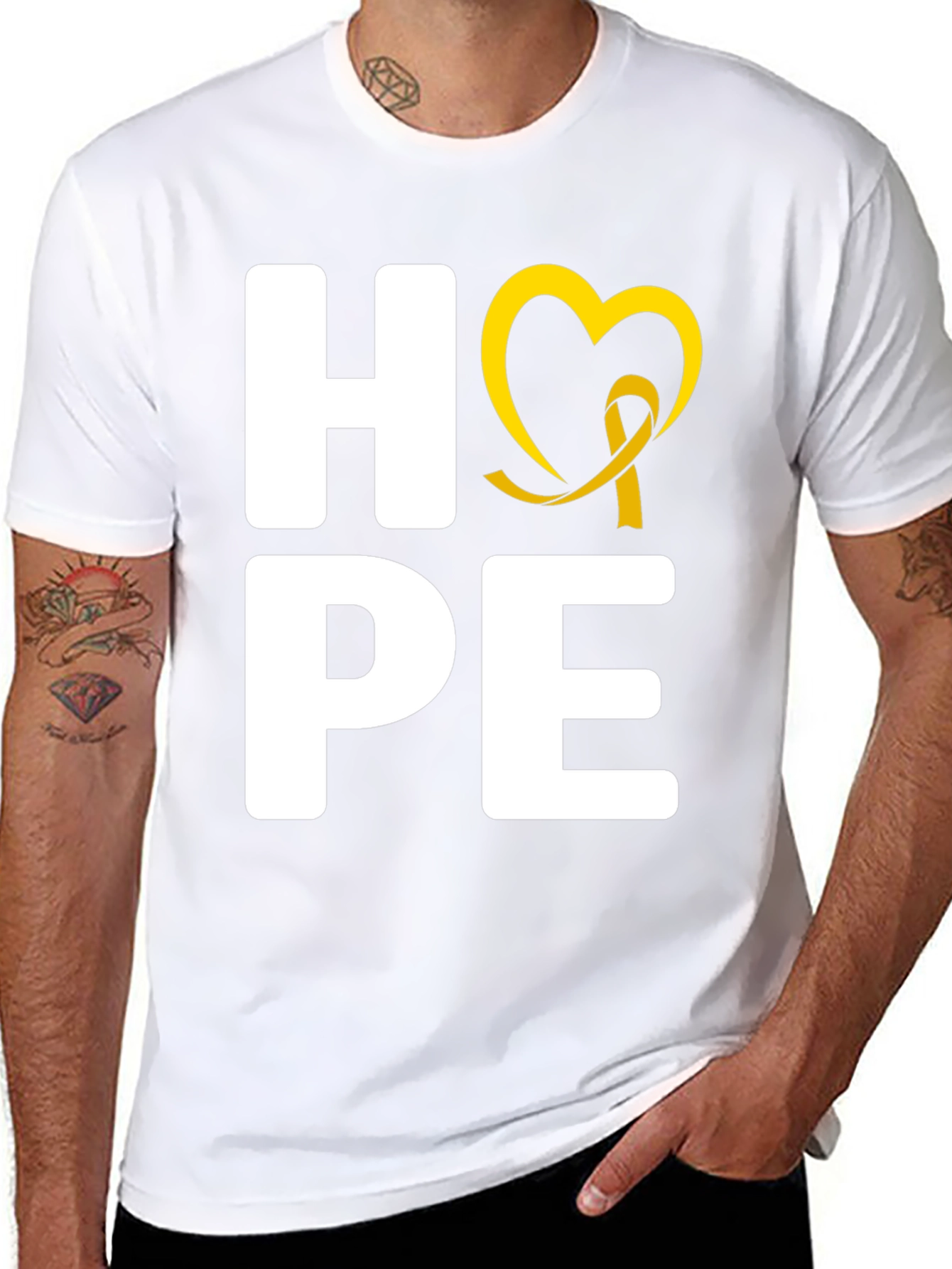HOPE Awareness T-Shirt - Childhood Cancer Support