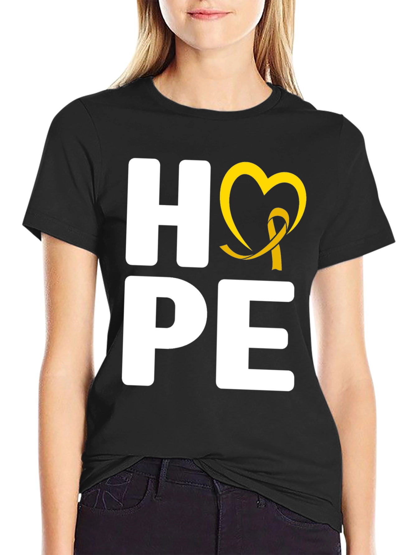 HOPE Awareness T-Shirt - Childhood Cancer Support