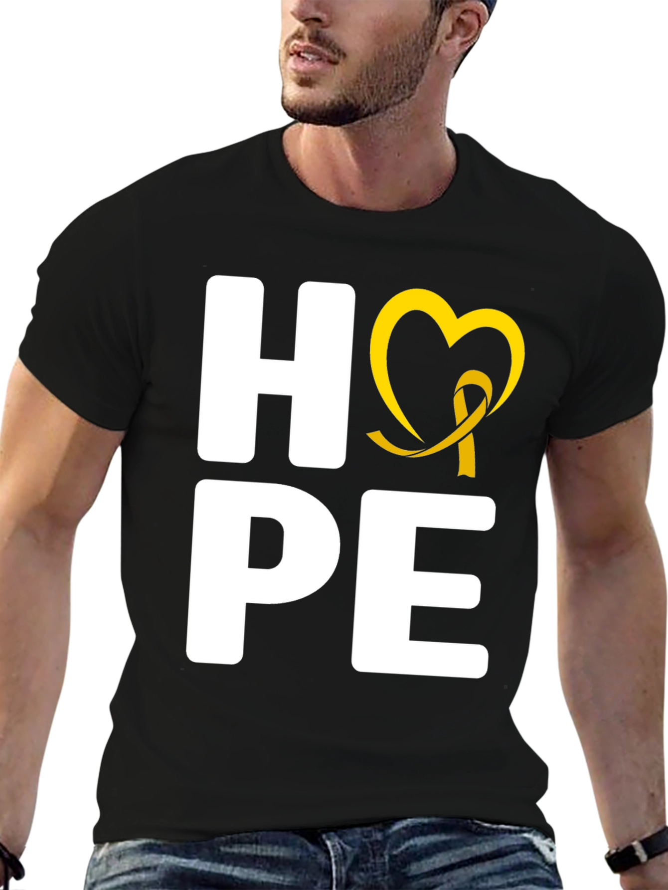 HOPE Awareness T-Shirt - Childhood Cancer Support