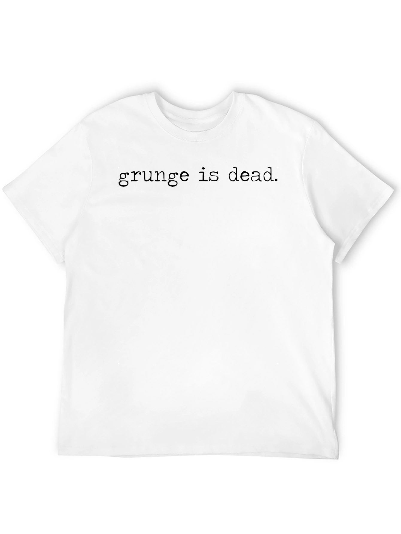 Grunge is Dead Black Graphic Tee