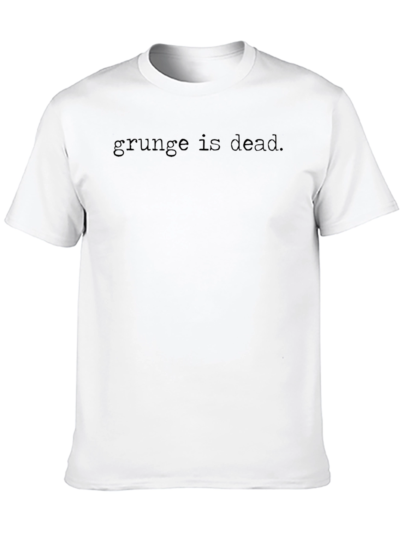 Grunge is Dead Black Graphic Tee