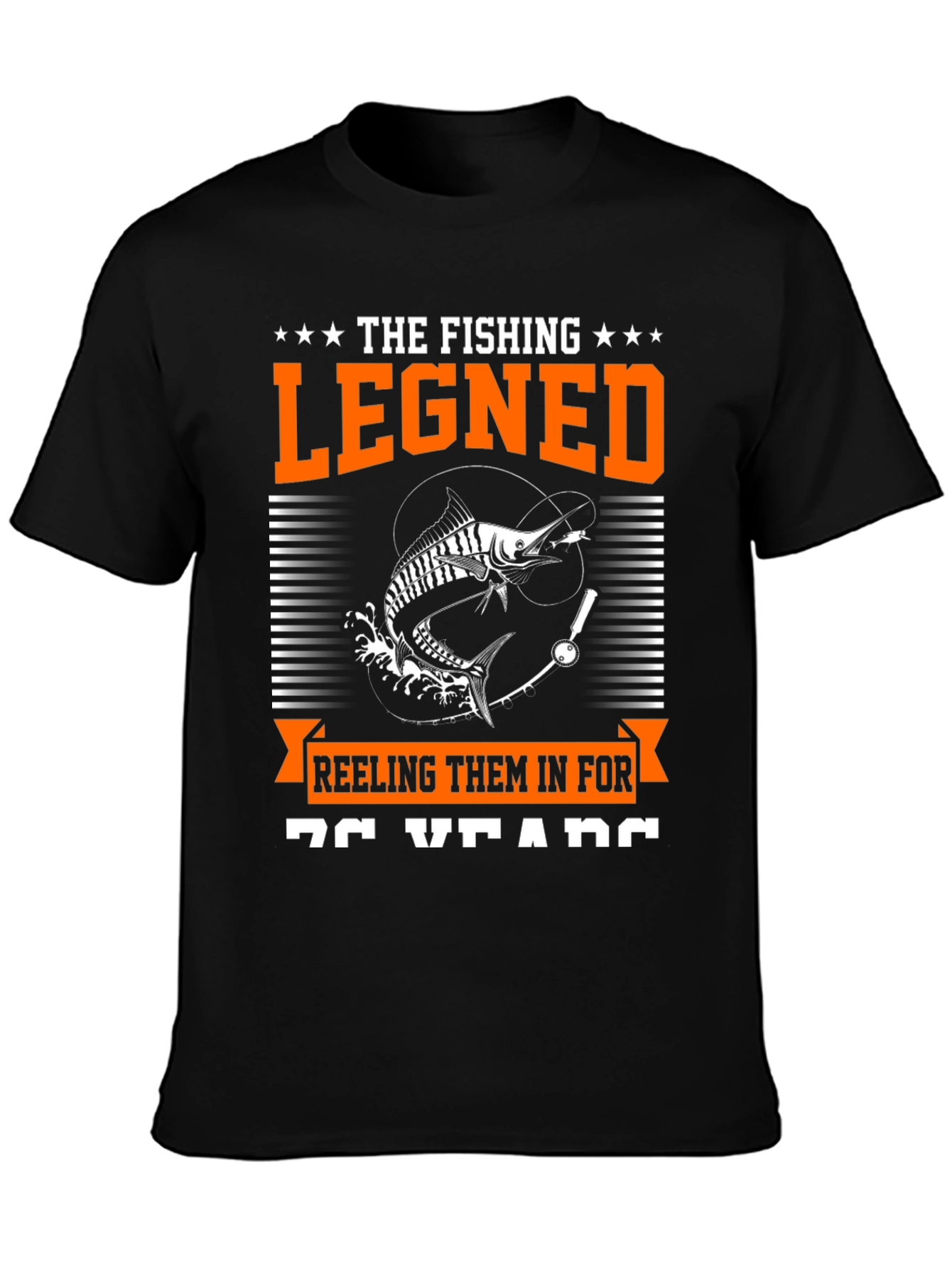Fishing Legend Graphic T-Shirt