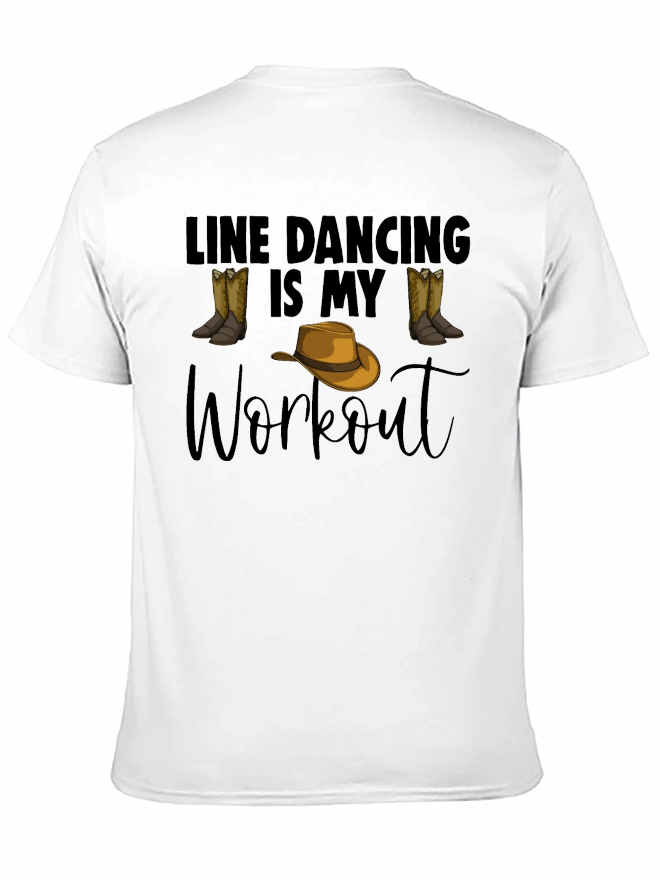 Line Dancing Workout Graphic Tee
