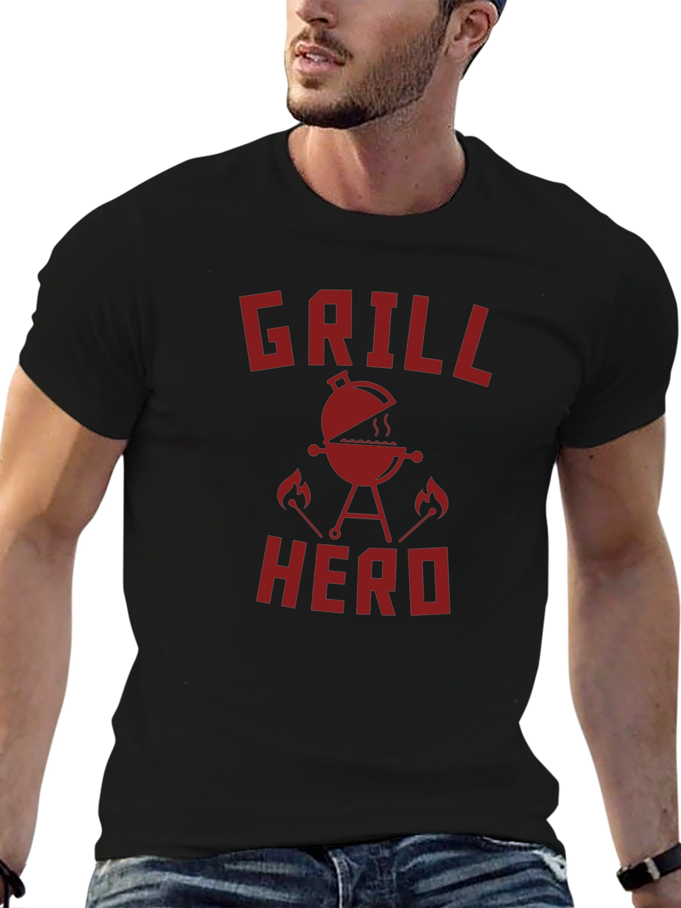 Grill Hero T-Shirt - BBQ Master Apparel