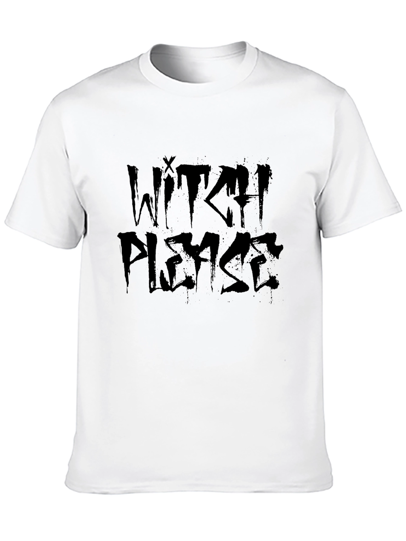 Witch Please Black Graphic T-Shirt