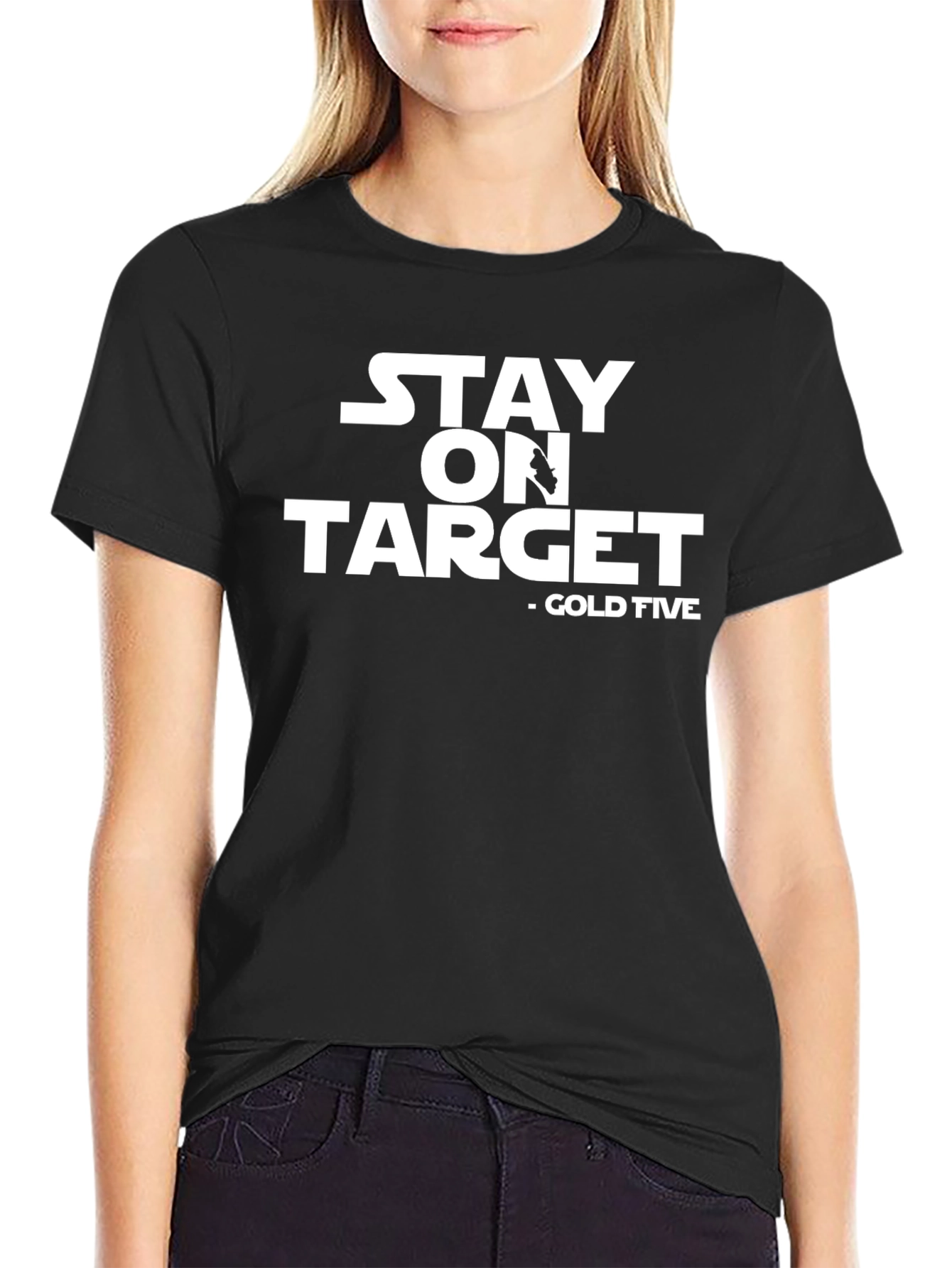 Stay On Target T-Shirt - Gold Five